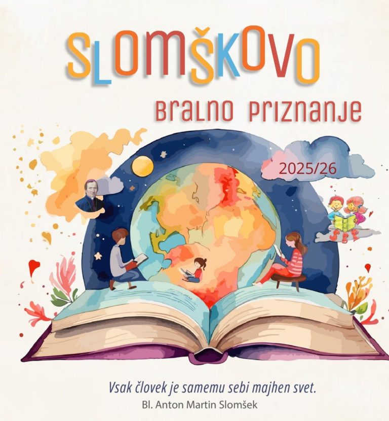 SLOMŠKOVO  BRALNO  PRIZNANJE  2025/26